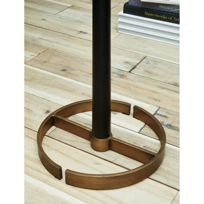 Amadell Metal Floor Lamp Black/Gold - Signature Design By Ashley - Image 3