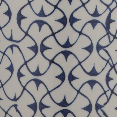 Vivian Ceramic Table Lamp Blue - Splendor Home