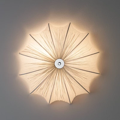 Possini Euro Design Planetarium Modern Ceiling Light Flush Mount Fixture 21" Wide Chrome 3-Light Ivory Fabric Scalloped Bowl For Bedroom Living Room - Image 5