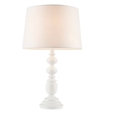 Astoria Resin Table Lamp White - Martha Stewart - Image 3