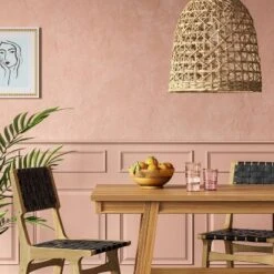 Large Seagrass Light Pendant Light Brown (Includes Energy Efficient Light Bulb) - Thresholdâ˘