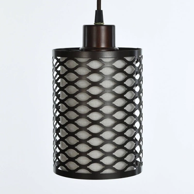 Lattice Design Rubbed Bronze Finish Tree Floor Lamp - StyleCraft - Image 6