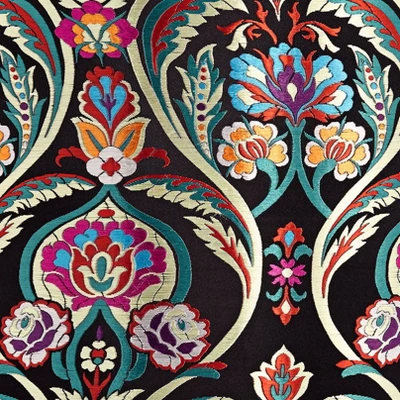 Possini Euro Design Antique Brass Plug-In Swag Chandelier 15" Wide Modern Multi-Color Embroidery Drum Shade For Dining Room House