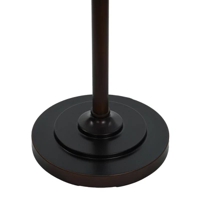 Lattice Design Rubbed Bronze Finish Tree Floor Lamp - StyleCraft - Image 4