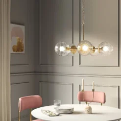 Glass Orb Ceiling Chandelier - Thresholdâ˘