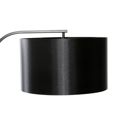 Traditional Metal Floor Lamp Black - Olivia & May - Image 2