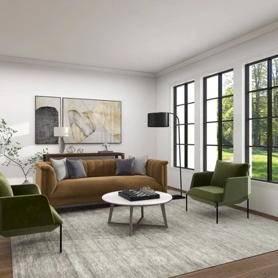 Traditional Metal Floor Lamp Black - Olivia & May - Image 15