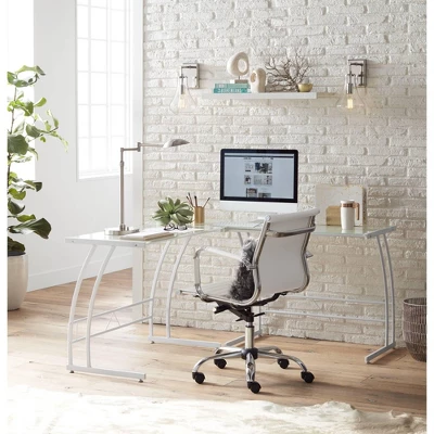 Possini Euro Design Eliptik Modern Desk Table Lamp 24 1/2" High Satin Nickel LED Swing Arm Adjustable Height For Bedroom Living Room Nightstand Office - Image 8